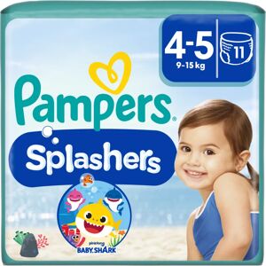 Pampers Splashers 4-5 couches de bain à usage unique 9-15