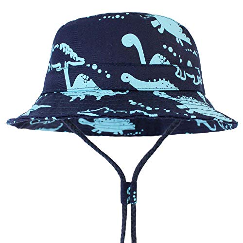 LAPOPNUT Chapeau de Enfant Chapeau de Soleil Anti-UV en Coton