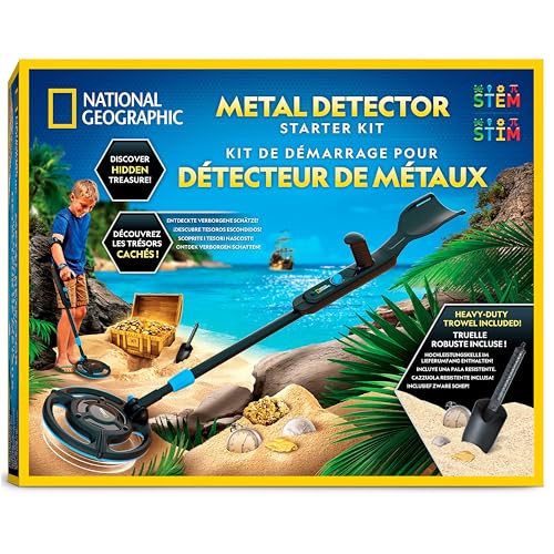NATIONAL GEOGRAPHIC Détecteur de Métaux Enfant – Kit de Détection