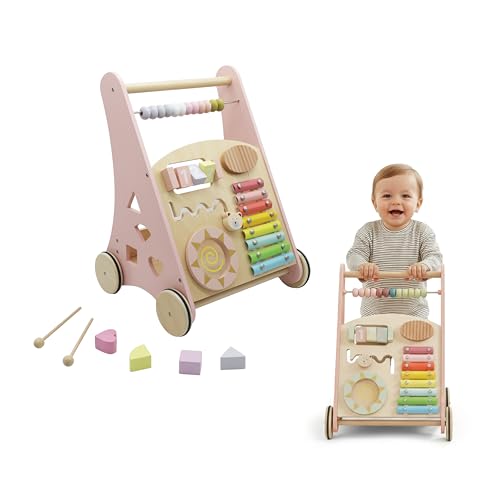 BUDDY BABY Montessori- Walker Baby en bois - Poussette pour