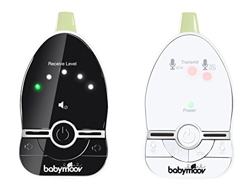 Babymoov Easy Care Babyphone Audio avec Vox, Veilleuse et Double