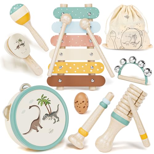 Lehoo Castle Bebe Instruments de Musique en Bois - Jouet