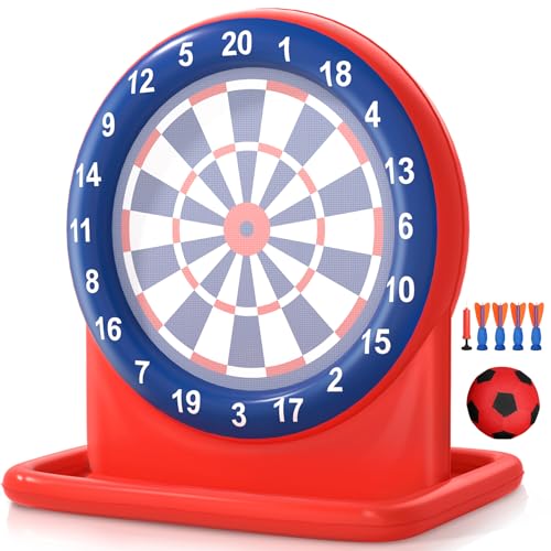 LUVTOY Cible Jeux Piscine Gonflable pour Adulte Enfant - Jeu