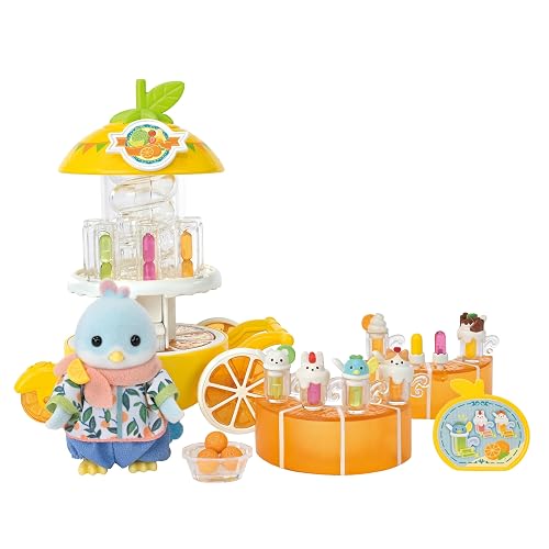 Sylvanian Families - Le Stand de jus de Fruits -1
