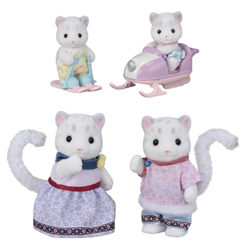 Sylvanian Families - La Famille Panthère des neiges - Set