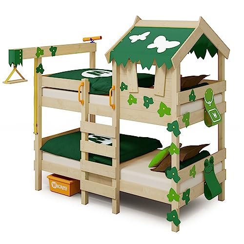 Wickey Crazy Ivy - Lit Superposé Enfant avec Toit, Bois