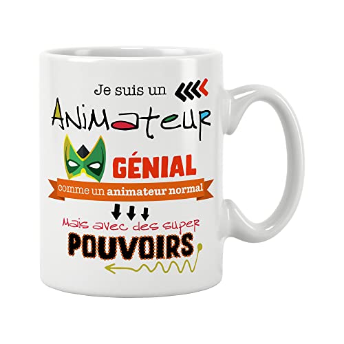 Mug animateur école. Animateur Ecole/Tasse – Animateur enfant, Atsem avec