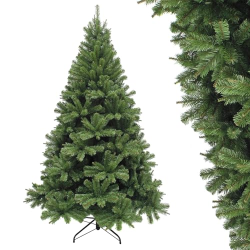 AURSTOR BASA Sapin de Noêl Artificiel PVC 180cm,Arbre de Noel