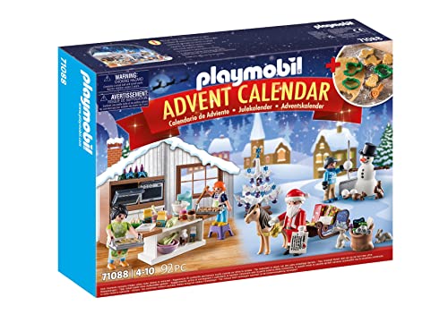Playmobil 71088 Calendrier de l'Avent : pâtisserie de Noël- Christmas