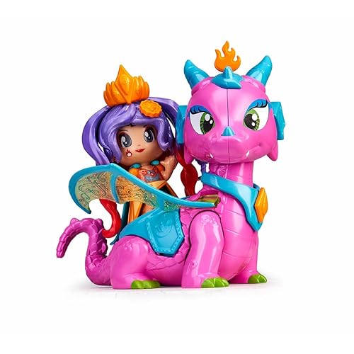 Pinypon- Reine et Dragon Volant pour Filles à partir de