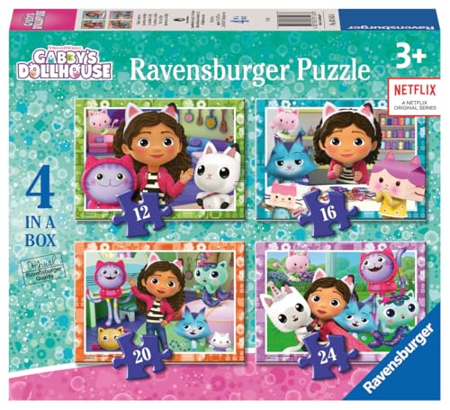 Ravensburger - Puzzle Enfant - 4 en 1 Puzzles évolutifs