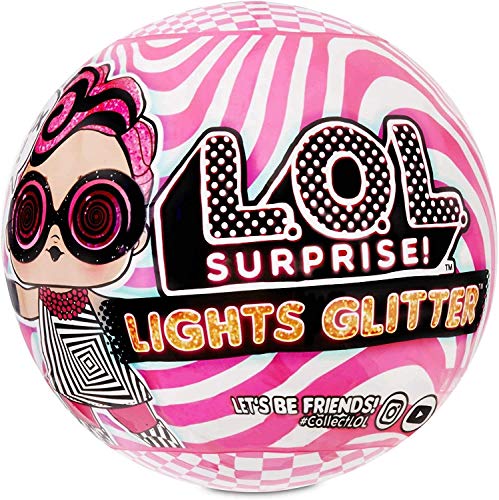 Lights Glitter LOL Surprise Poupées, 8 Surprises, One Random