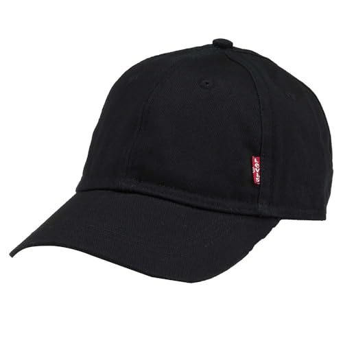 Levi's Homme Classic Twill Red Tab casquette de Baseball, Schwarz