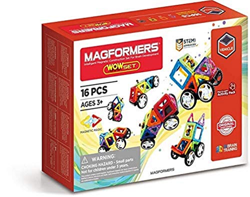 Magformers : WOW Set | Jeu de construction magnétique |