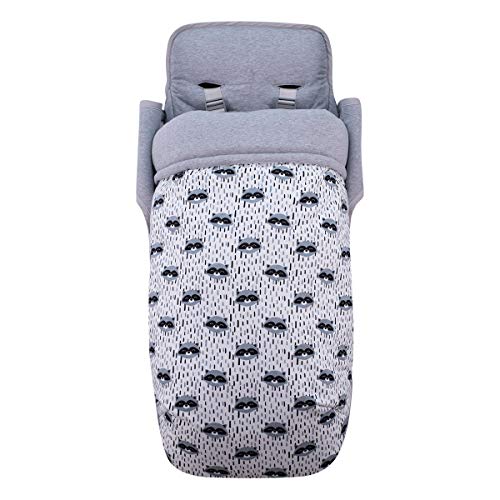 JYOKO KIDS Chancelières imperméabilisé pour poussette compatible avec Maclaren (Raccoon,