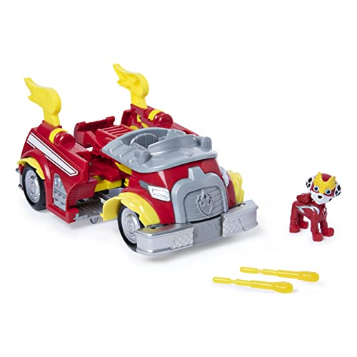Paw Patrol Vehicule Transformable Super Charged Marcus Mighty Pups (Solid)