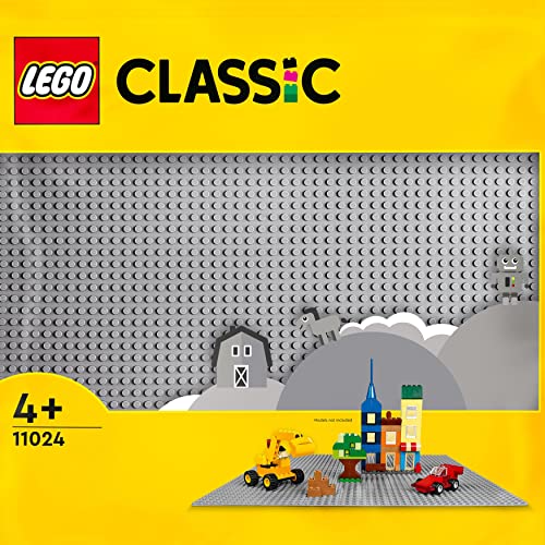 LEGO 11024 Classic La Plaque De Construction Grise 48x48, Socle