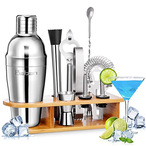 Baban Shaker à Cocktail, 9 + 1 Pièce Kit de