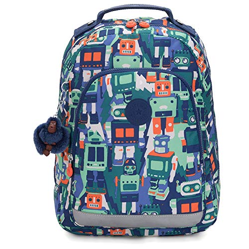 Kipling Class Room S Luggage Robot Camo Blue