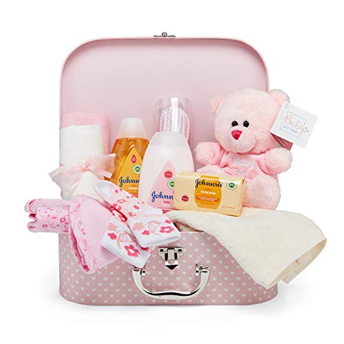 Baby Gift Set - Pink Hamper Full of Baby Products