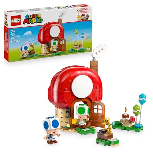 LEGO Super Mario Fête chez Les Toads - Jouet Interactif