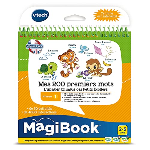 VTech - MagiBook, Livre Éducatif Enfant Niveau 1 Mes 200