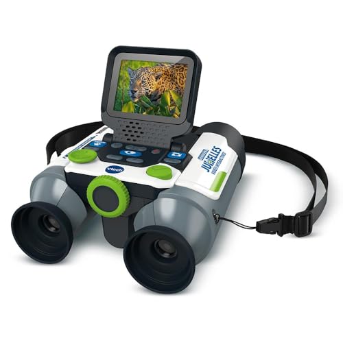 VTech - Genius XL Jumelles Vidéo Interactives, Jumelles Enfant 10x21