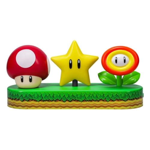 Paladone Lampe icône Super Mario – Lampe de bureau sur