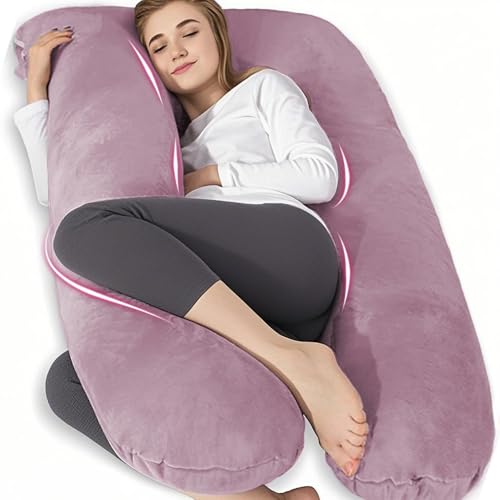 Chilling Home Coussin de Grossesse,Coussin Allaitement en Forme de U