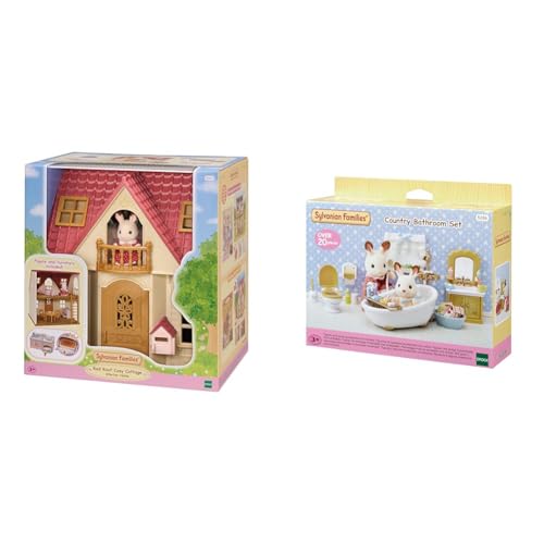 SYLVANIAN FAMILIES 5567 Red Roof Cosy Cottage Starter Home -
