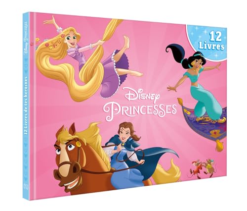 DISNEY PRINCESSES - Coffret - Les 12 livres de tes