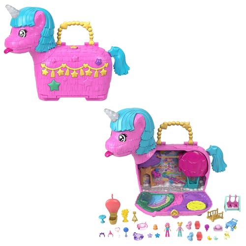 Polly Pocket Les licornes font la fête Coffret et poupées