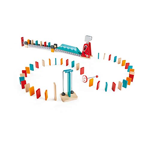 Hape - E1056 - Parcours de Dominos Mighty Hammer