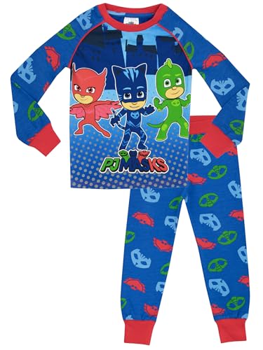 PJ Masks - Ensemble De Pyjamas Garçon - Bien Ajusté