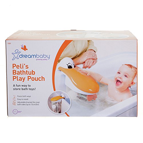 Dreambaby Sac de baignoire pour ranger jouets, Pelican