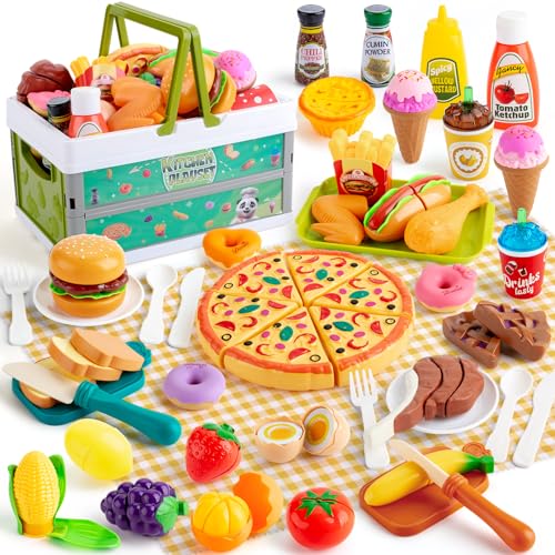 SEMKOTREE Accessoire Cuisine Enfant, Dinette Enfant Ustensile Cuisine Enfant, Jeu