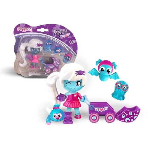 Pinypon Terrific PNY55000 My Monsters & Me Poupée avec 3