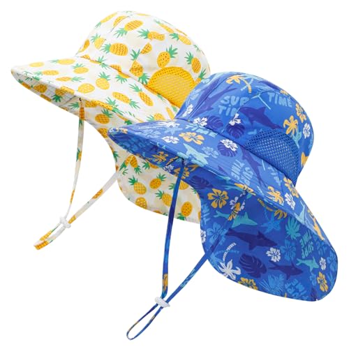 MASOCIO Chapeau Anti UV Bebe Enfant Garcon Fille Chapeau Bébé