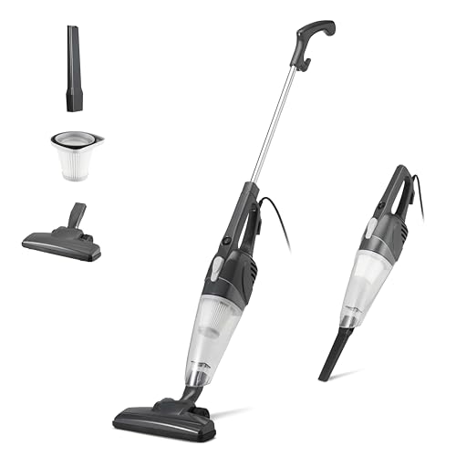 Amazon Basics Aspirateur balai, appareil 2 en 1 avec câble,