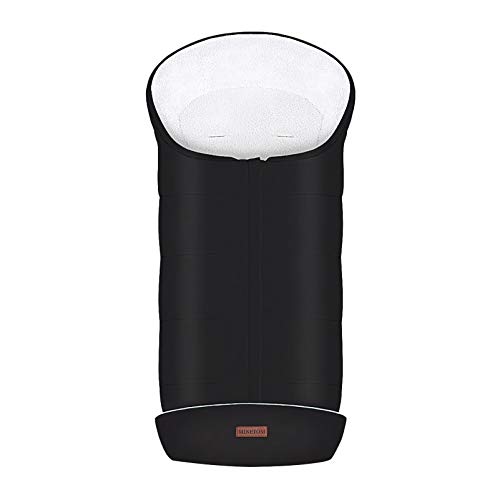 Minetom Chancelière pour Poussette Universelle Chancelière Bébé | Antidérapant,Tissu Polaire