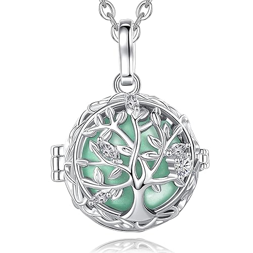 AEONSLOVE Collier Bola de Grossesse avec Mélodie Douce Pendentif Arbre