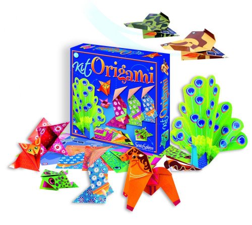Kit origami - loisirs creatifs papier - sentosphere - 430