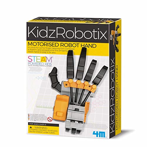 4M 403407 Kids Motorised Robot Hand Building Set