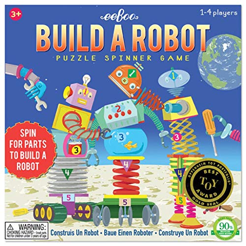 eeBoo - Jeu de Roue - Construis Ton Robot