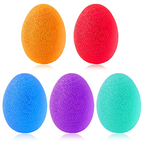 Newaner Lot de 5 Balles Anti-Stress, Boule Antistress de Dureté