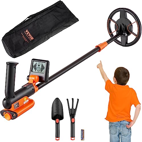 VEVOR Détecteur de Métaux pour Enfants 15,2 cm Détecteur de