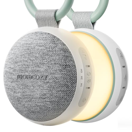 Momcozy Machine à Bruit Blanc Portable pour Bébé avec Veilleuse