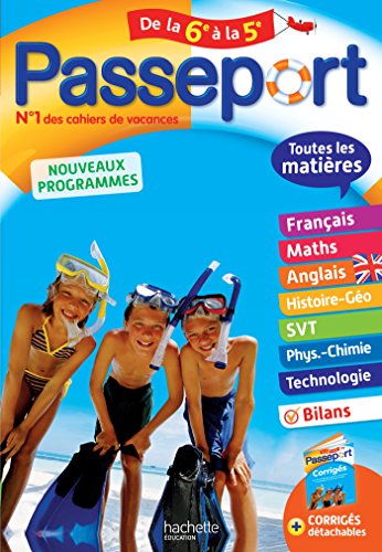 Passeport Toutes les matières - De la 6e à la