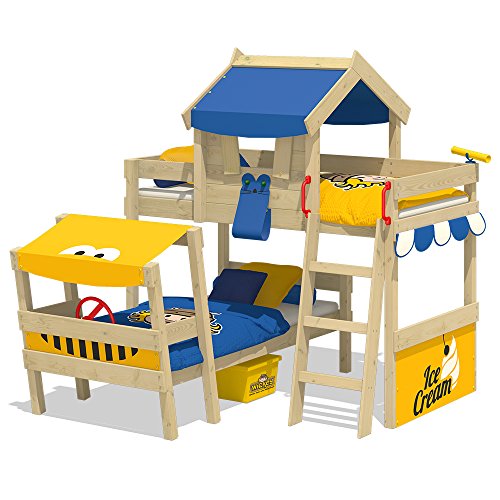 Wickey Lit Double Crazy Trunky Lit Mezzanine Lit Enfant 90x200