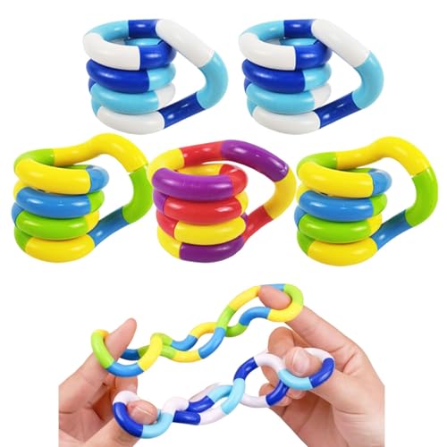 Ensemble de 5 Jouets Serpent pour Enfants et Adultes -